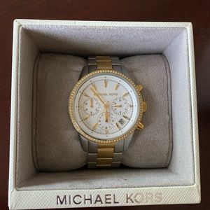 Michael Kors Ritz Chronograph with Crystal Topring